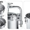 Multi-Cartridge/Spring-Type Filter Housing