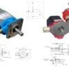 2 Stage Log Splitter Gear Pump NBC 8—28 - Image 3